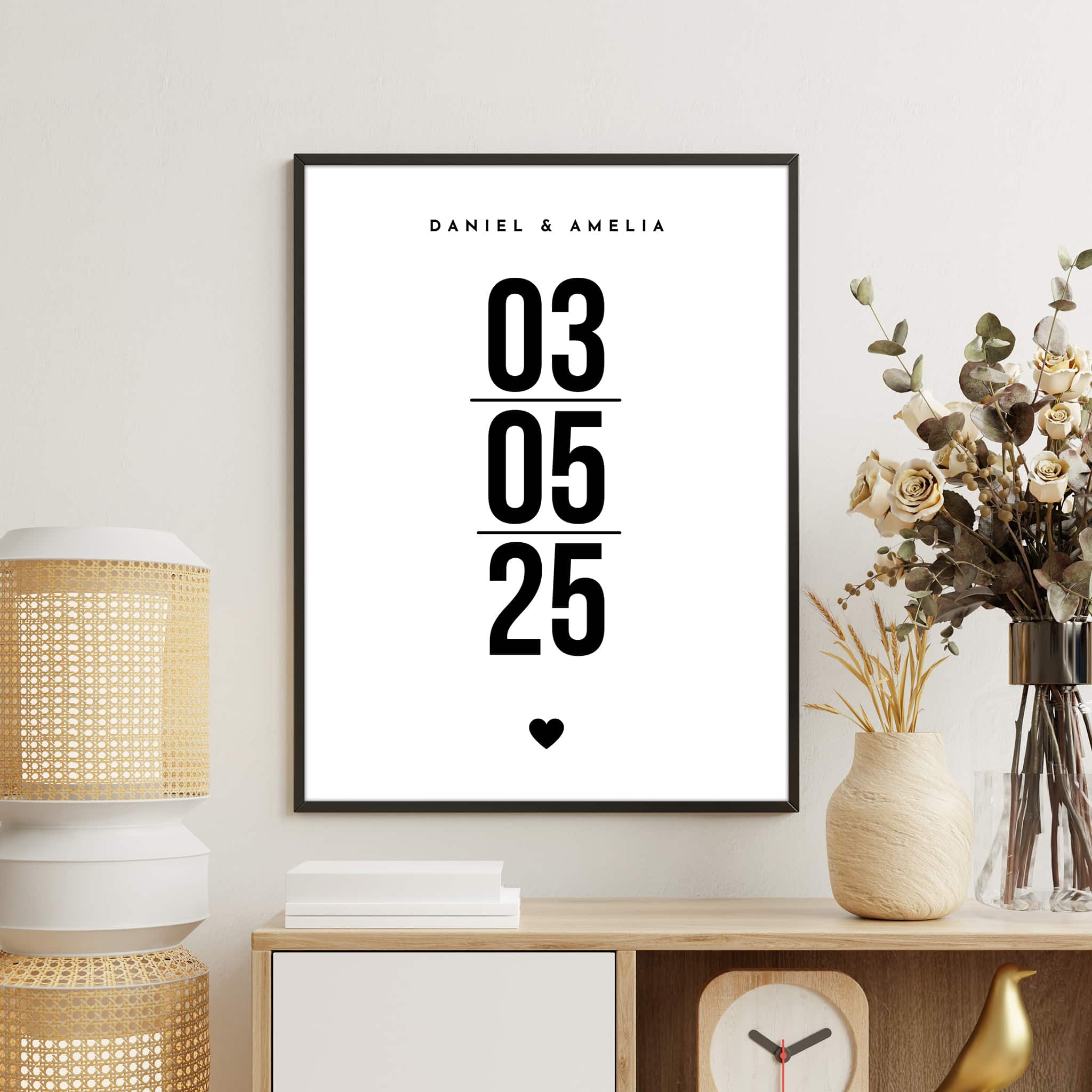 Custom Date - Personalized Poster