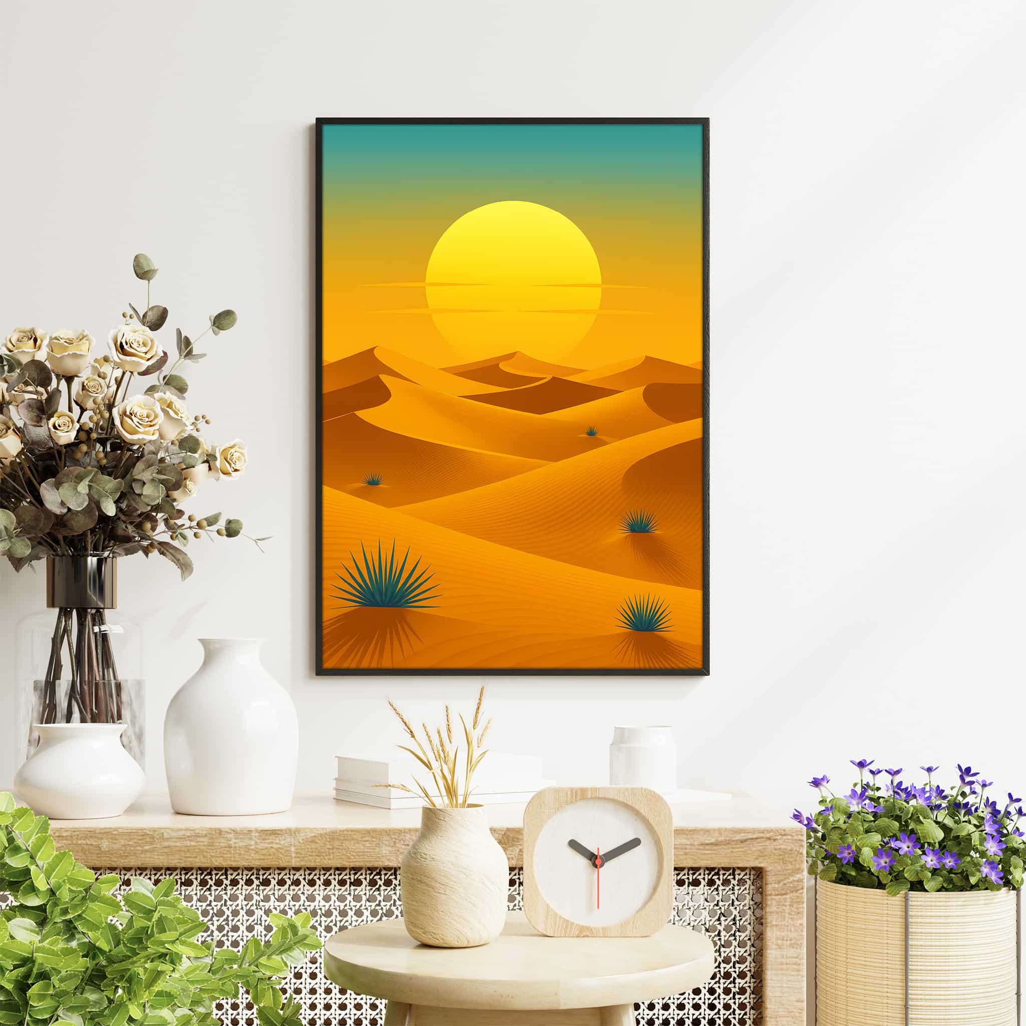 Desert Dunes Poster