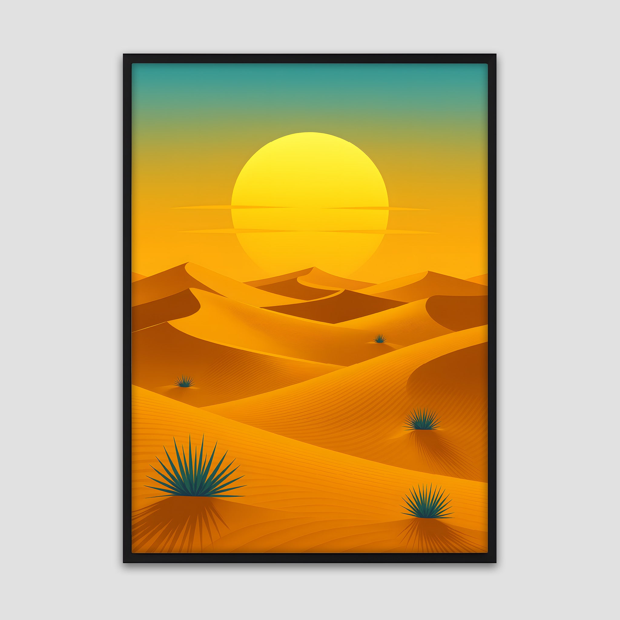 Desert Dunes Poster