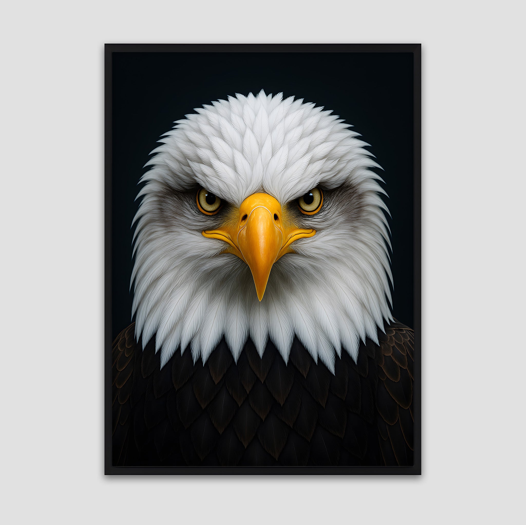 Eagle Portrait Poster
