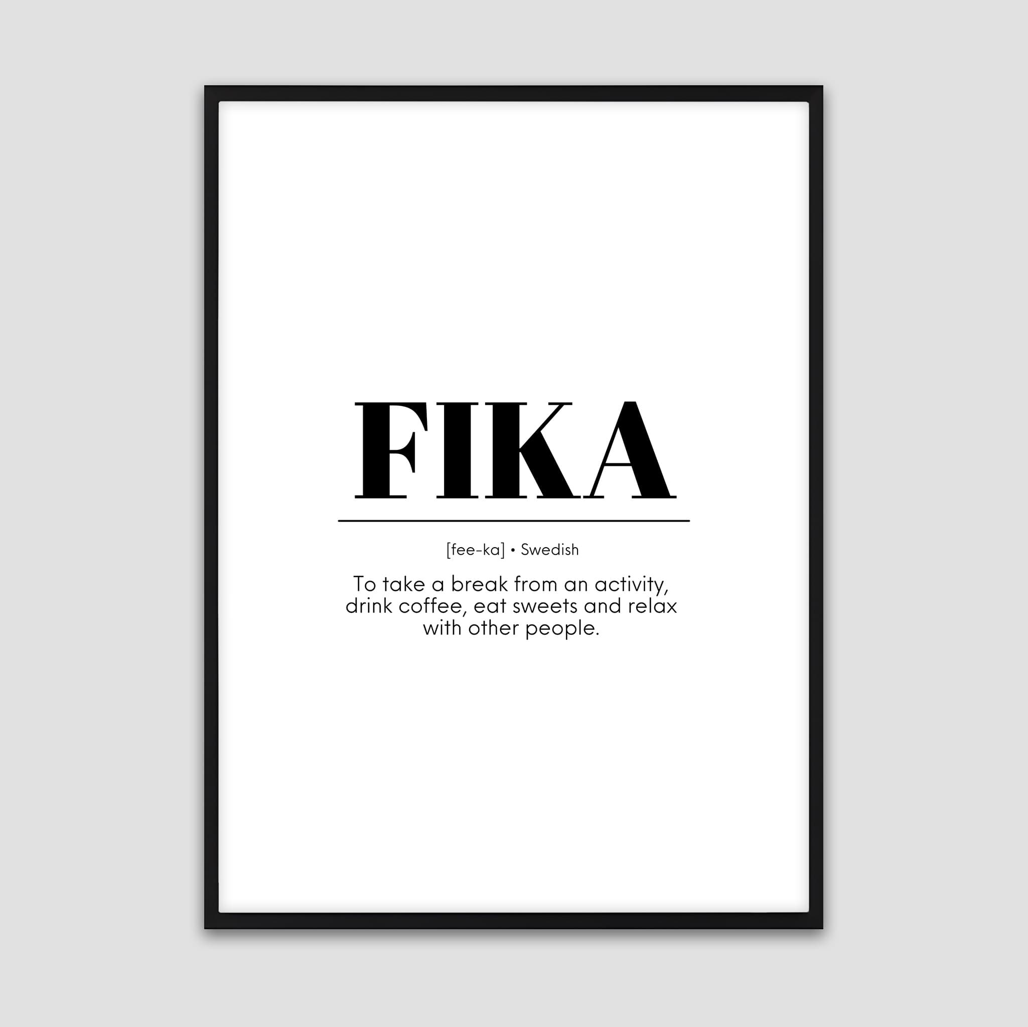 Swedish Fika Poster