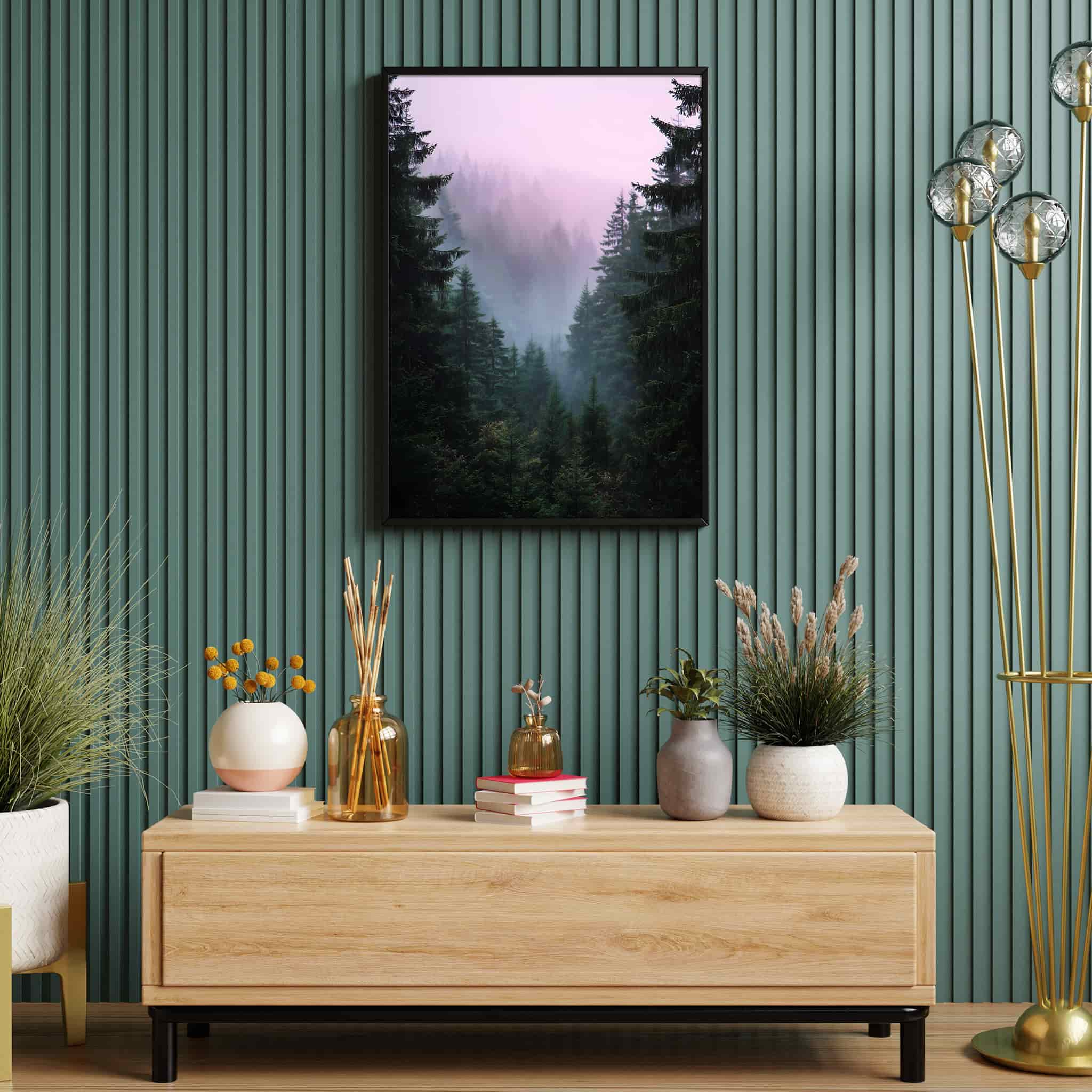 Forest Mist Poster