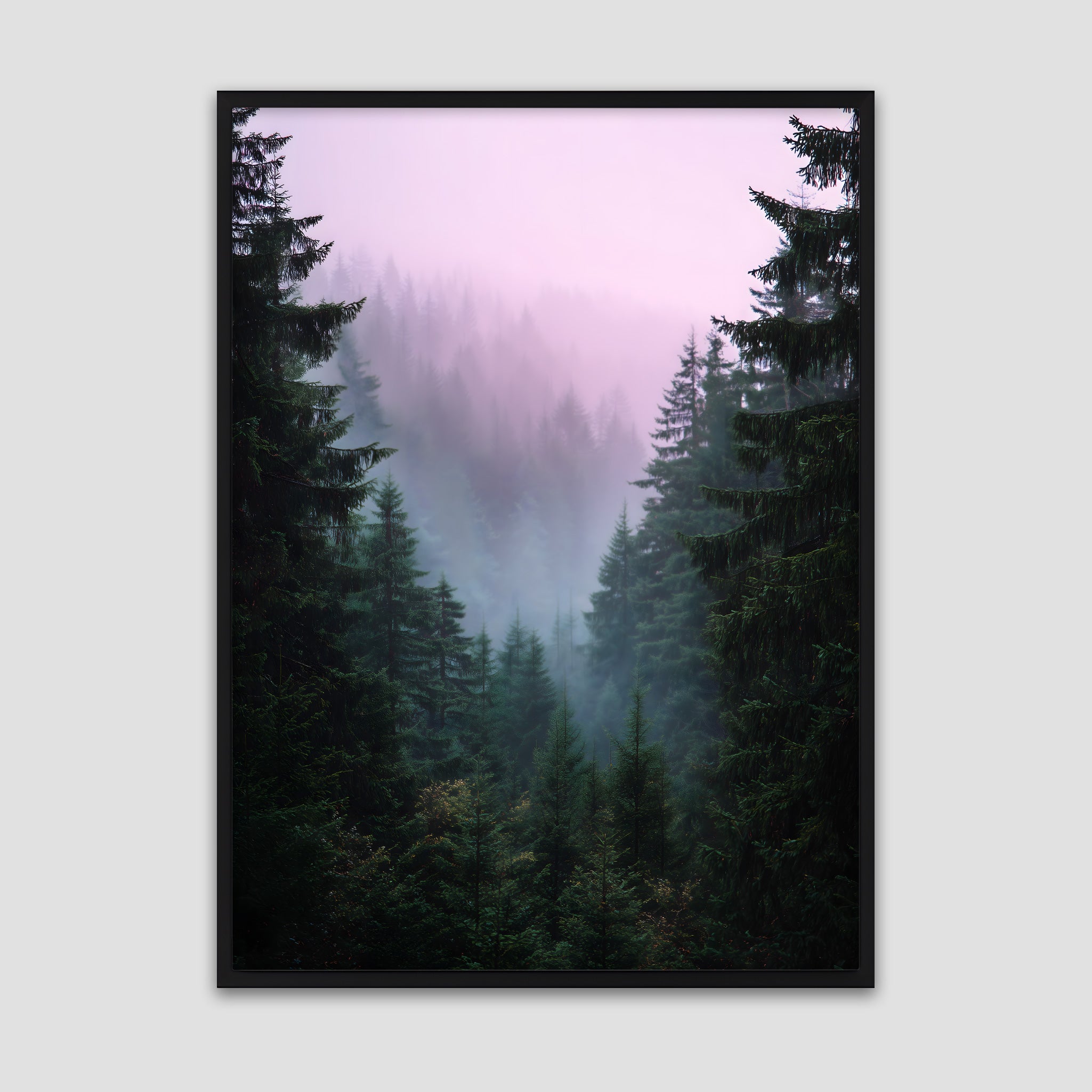 Forest Mist Poster