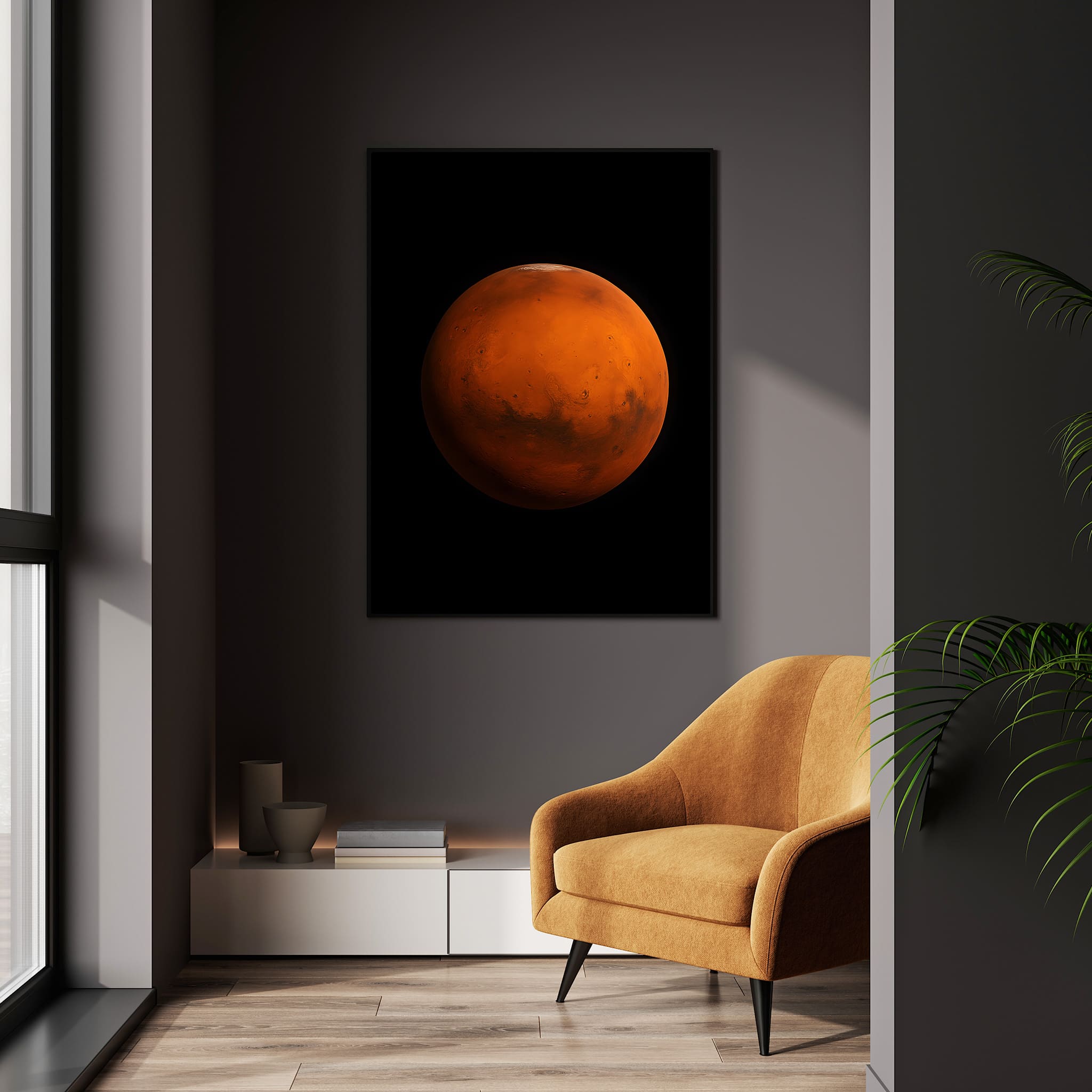 Mars Planet Poster