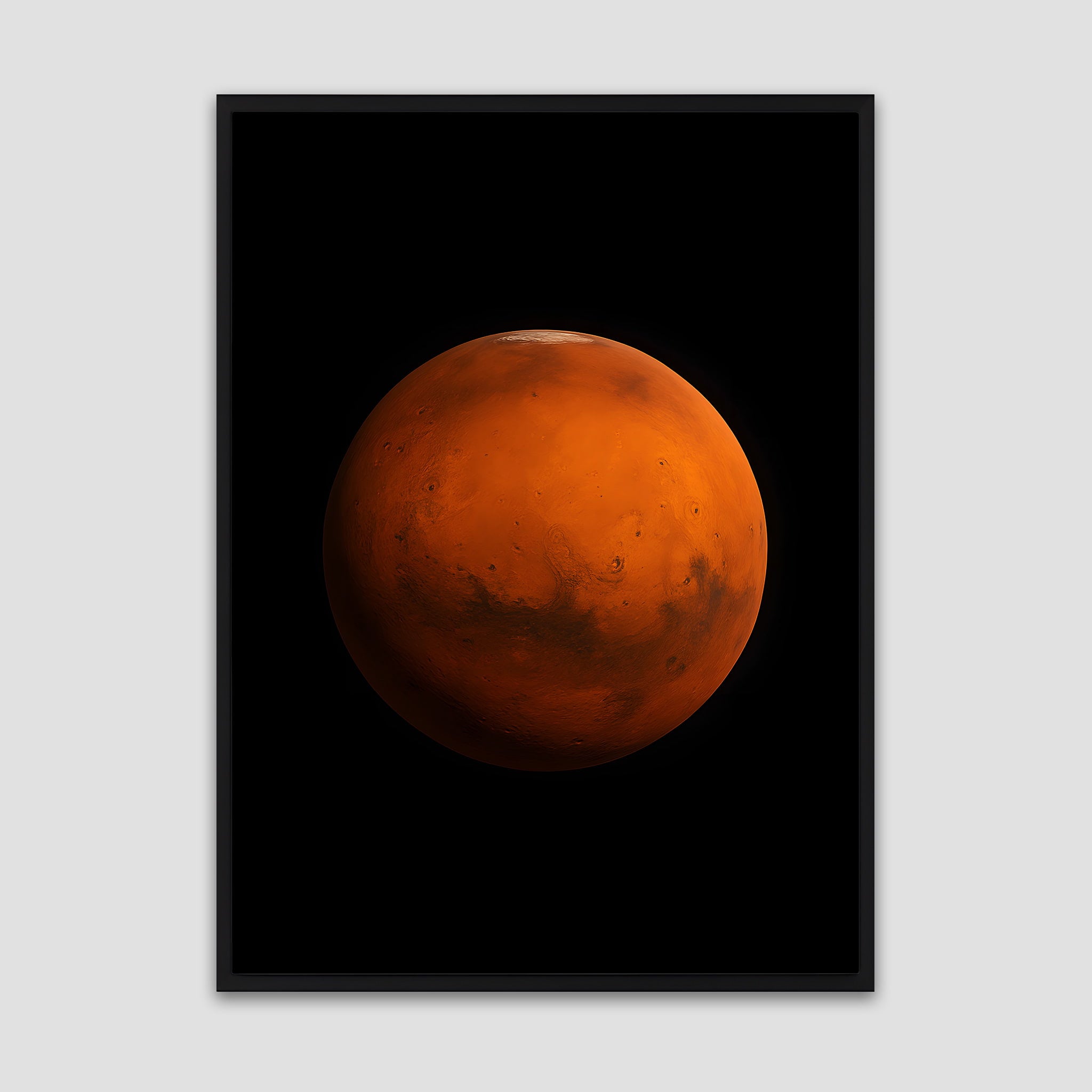 Mars Planet Poster