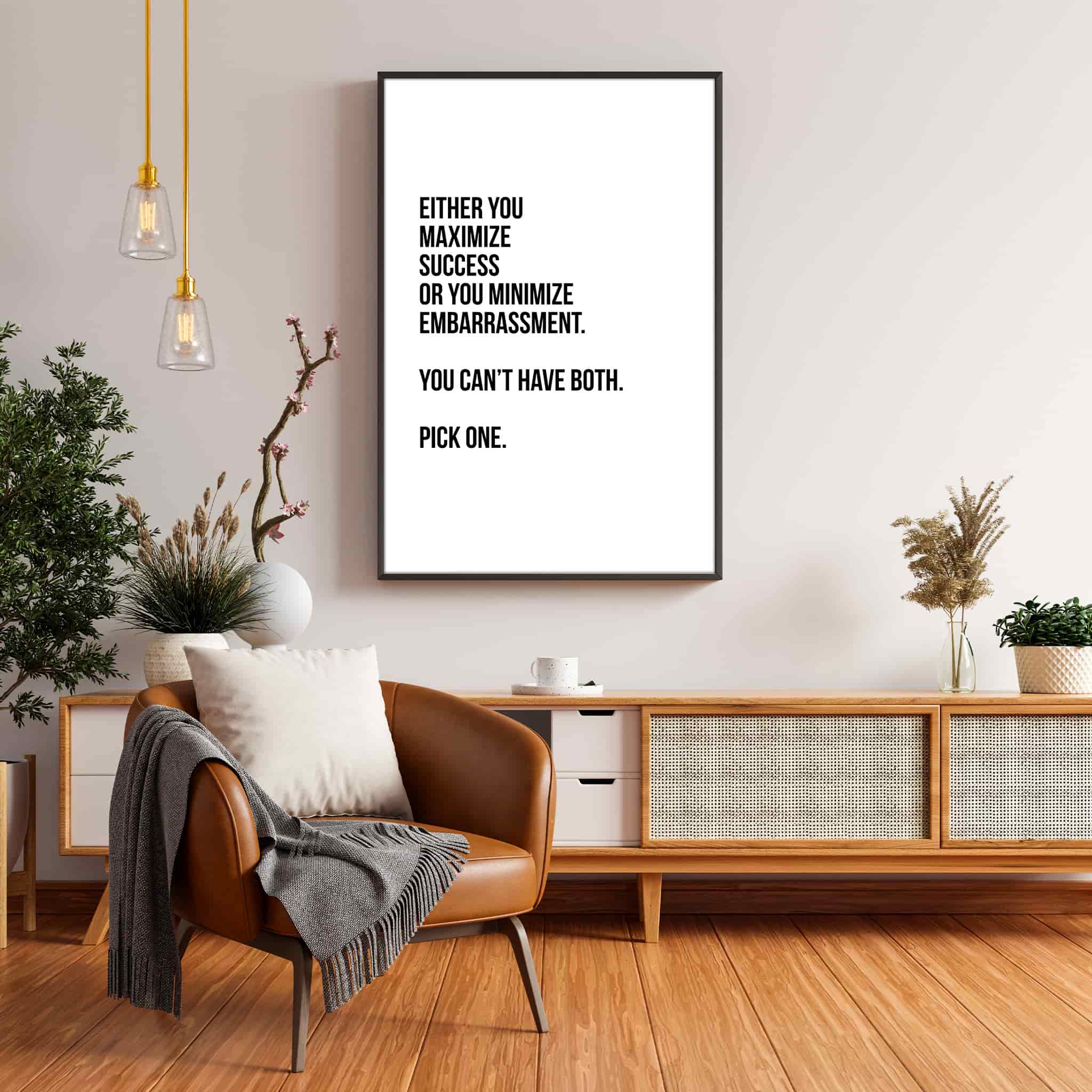 Maximize Success – Motivational Poster