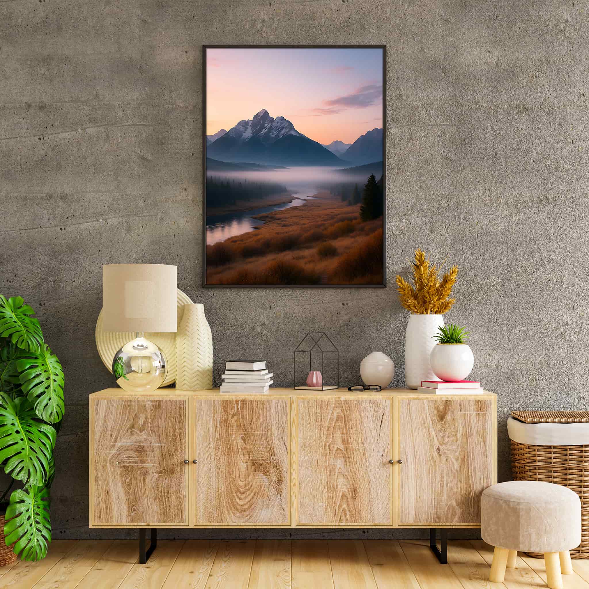 Mountain Mist Poster