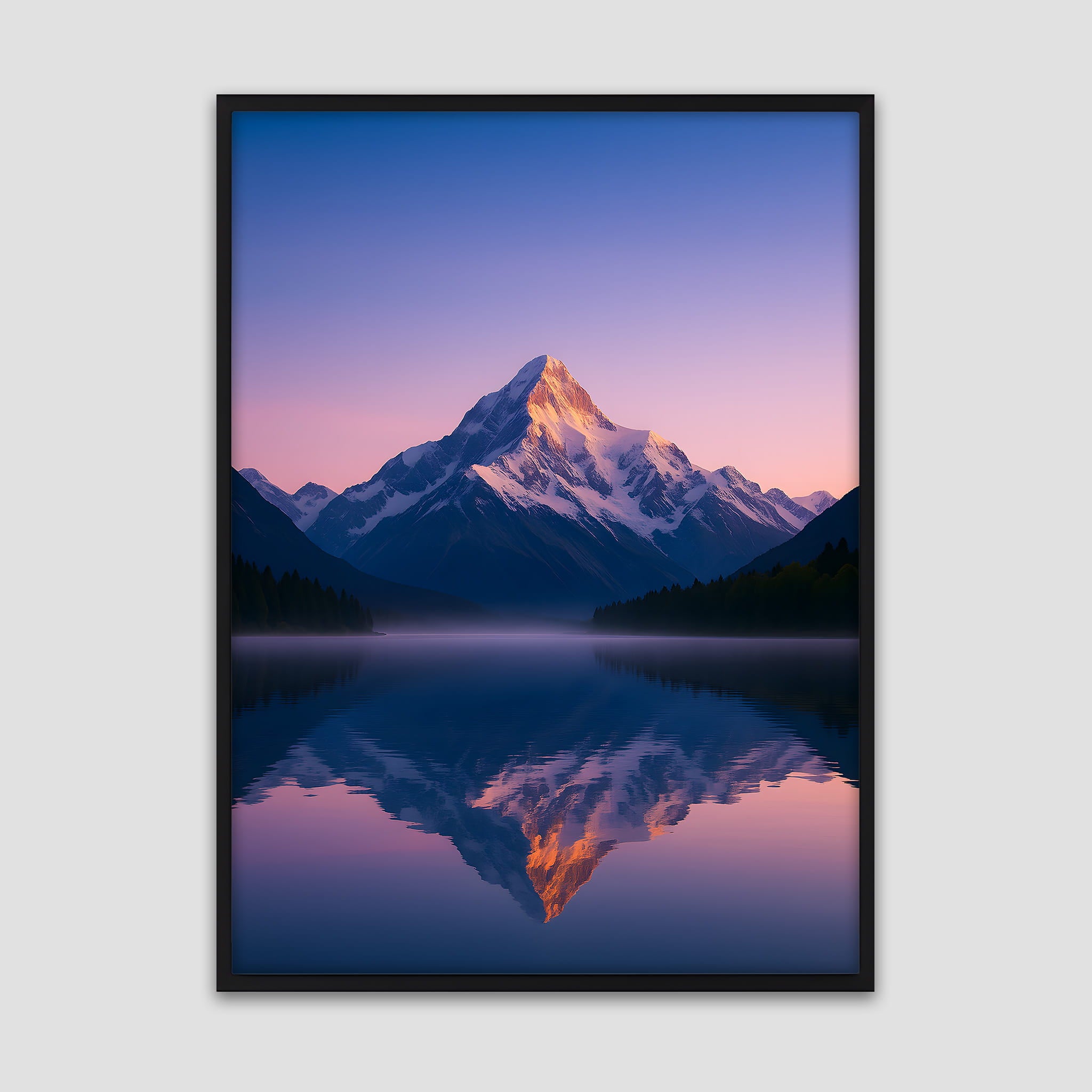 Mountain Lake Poster