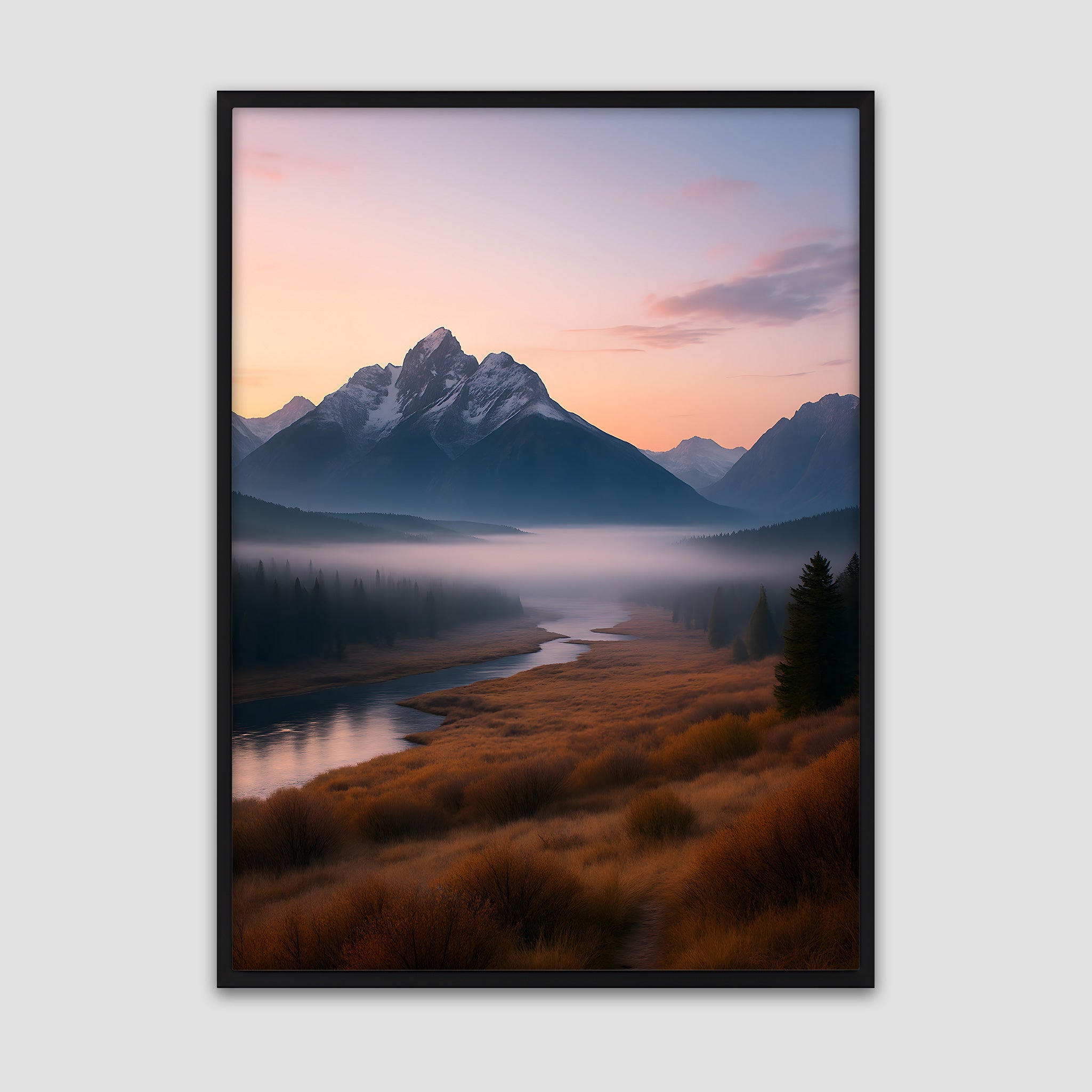 Mountain Mist Poster