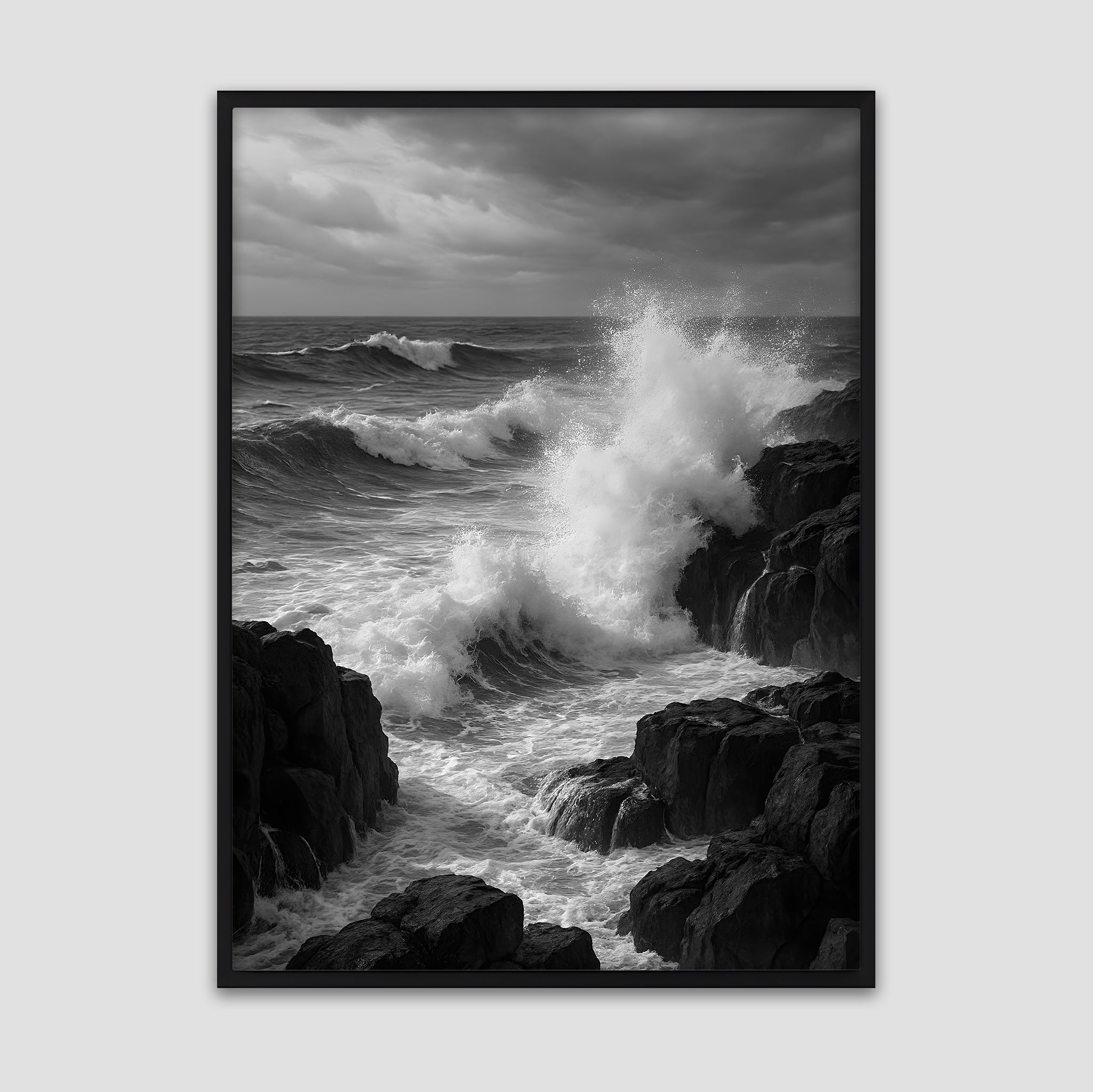 Ocean Waves Poster