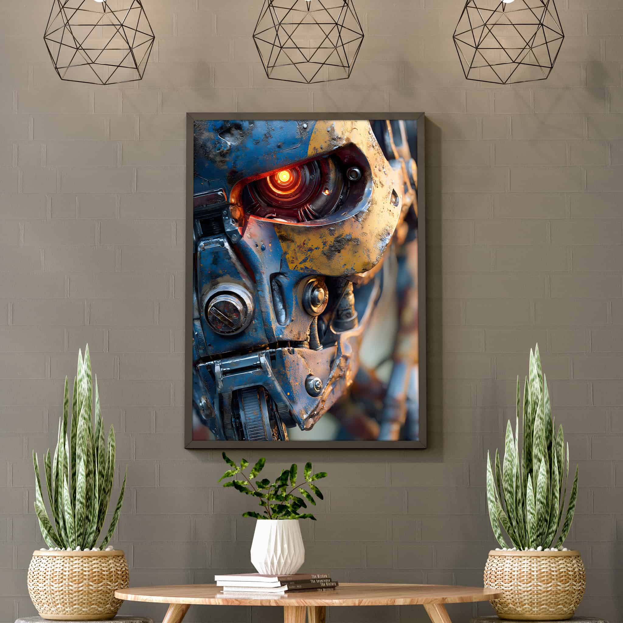Robot Sci-Fi Poster