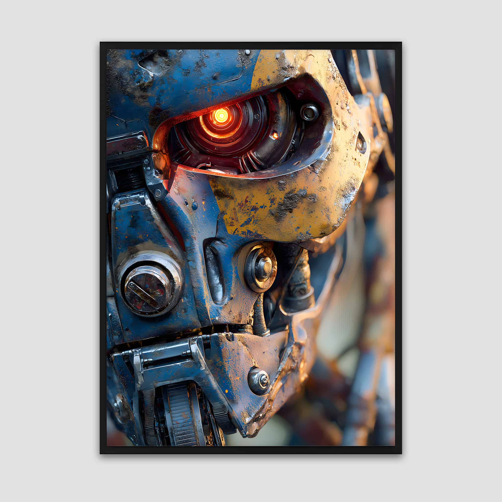Robot Sci-Fi Poster