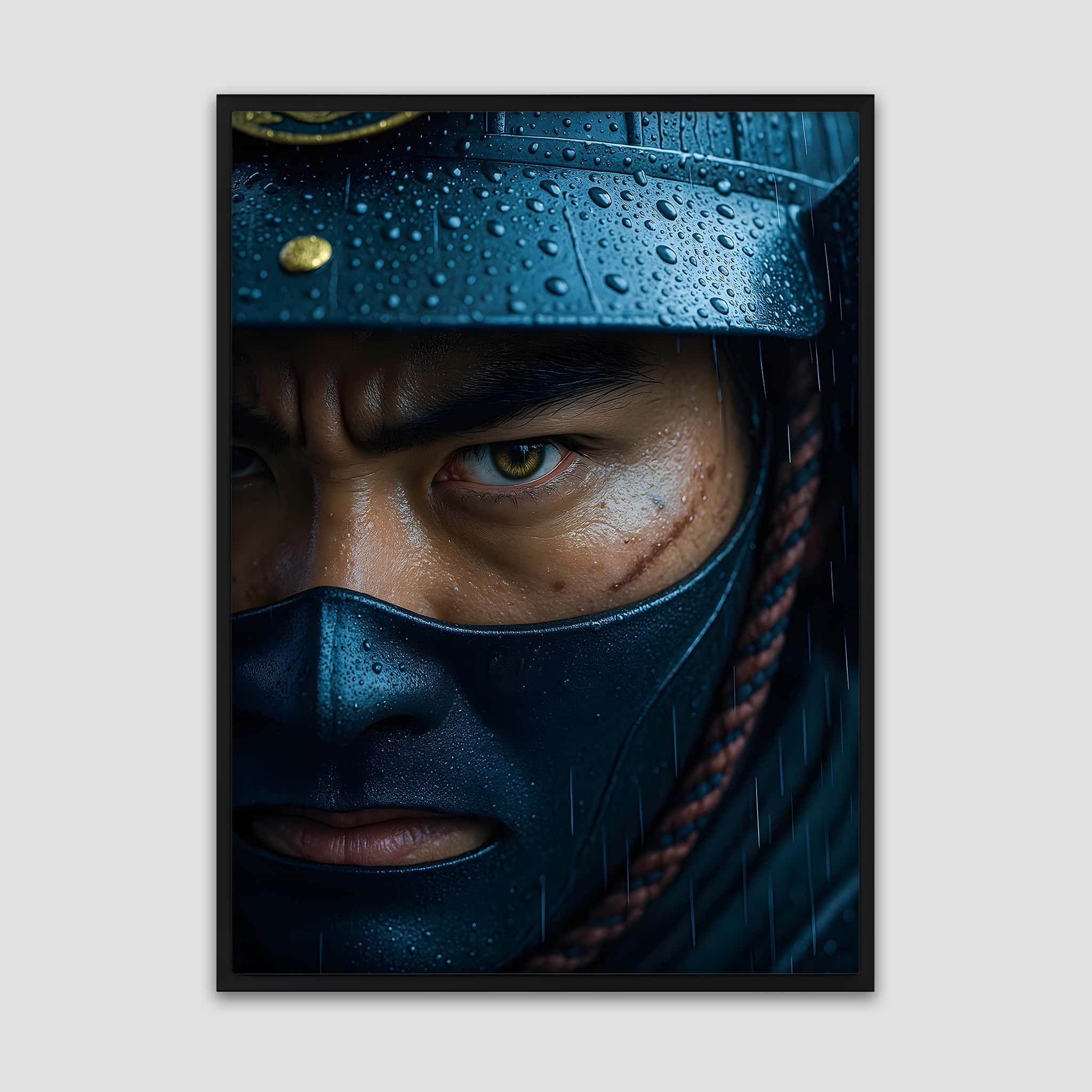 Samurai Portrait Poster