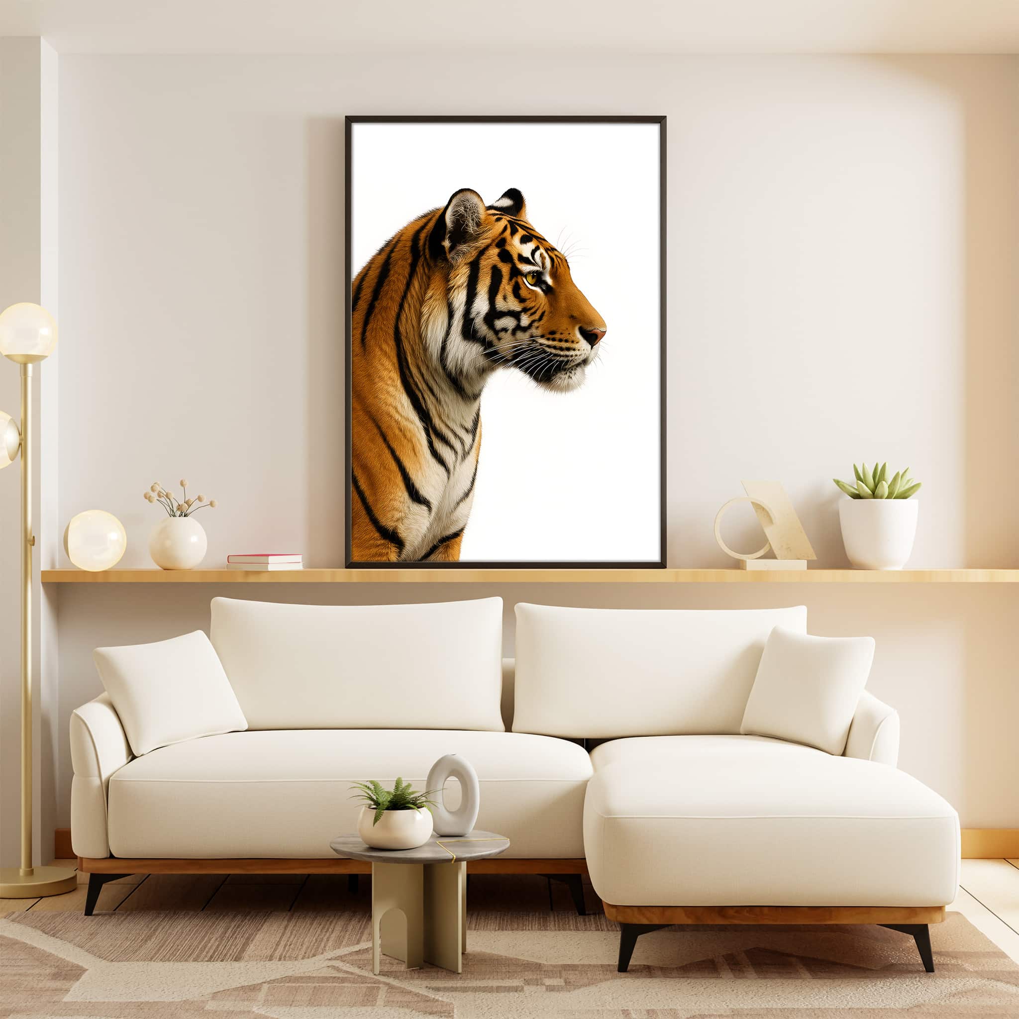 Tiger Portrait Poster