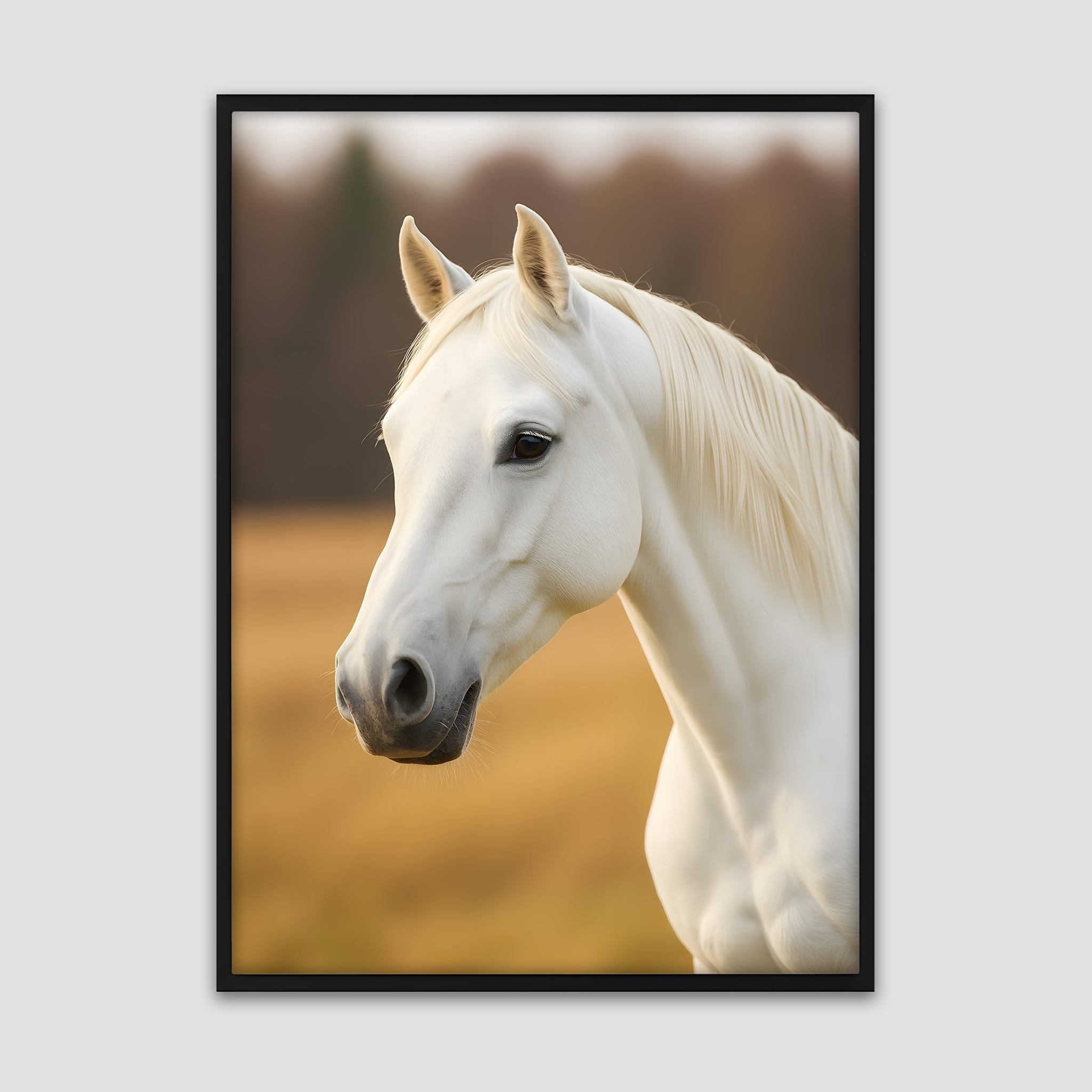 White Horse Poster
